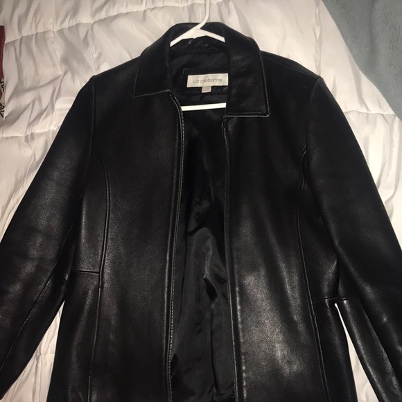 claiborne leather jacket